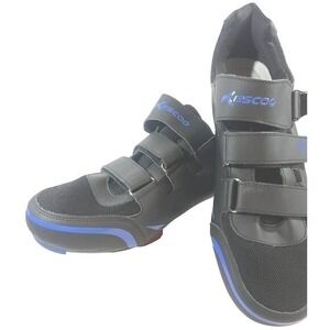 Kescoo Cycling Shoes Road Biking Black Blue Size 47 SPD-SL Compatible